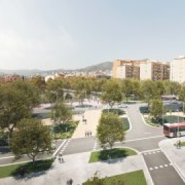 Barcelona planteja eliminar un carril per sentit a la Meridiana entre Fabra i Puig i el pont de Sarajevo