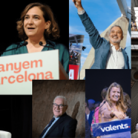 Estos son los candidatos a la alcaldía de Barcelona en las elecciones municipales del 28M