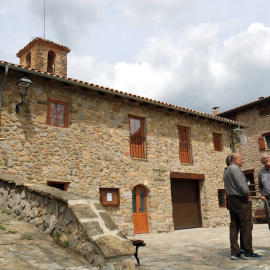 19/05/2023 - Una imatge de Gisclareny, al Berguedà, el poble menys poblat de Catalunya.