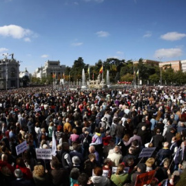 Manifestación sanidad pública Madrid