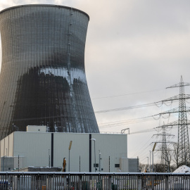 Foto de archivo de una central de energía nuclear.