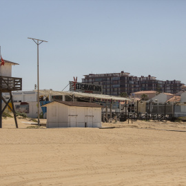 Playa de Punta Umbría, en Huelva. Imagen de Archivo.