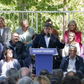 20/04/2024 - Carles Puigdemont en un acte a la Catalunya Nord aquest dissabte.