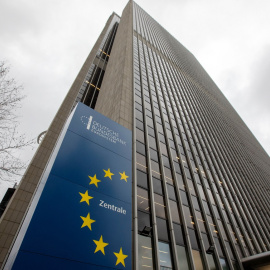 La sede del Bundesbank, el banco central de Alemania, en Fráncfort. AFP/ANDRE PAIN