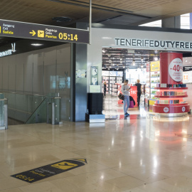 'Duty free' del Aeropuerto Tenerife Norte-Ciudad de la Laguna.