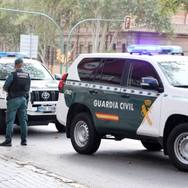 Dispositivo de la Guardia Civil, a 19 de octubre de 2023, en Mallorca.Isaac Buj / Europa Press