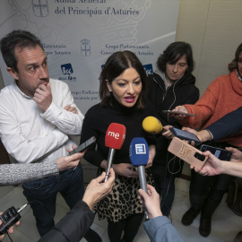 26/04/2024 La ministra de Juventud e Infancia, Sira Rego, durante la Conferencia Interparlamentaria de IU, a 2 de marzo de 2024, en Oviedo, Asturias.