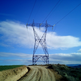 Una torre eléctrica