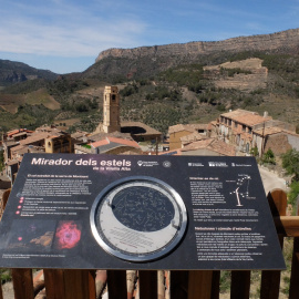 Mirador astronòmic de la Vilella Alta, al parc natural de la serra de Montsant