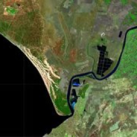 Las imágenes por satélite demuestran cómo se está secando el parque de Doñana