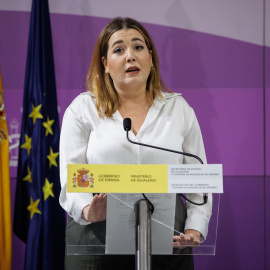 La exsecretaria de Estado de Igualdad y contra la Violencia de Género en funciones, Ángela Rodríguez, a 4 de octubre de 2023, en Madrid (España). Imagen de archivo.