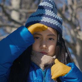 La niña Ryô Nishikawa es una de las protagonistas de la película.