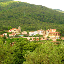 Vista de la localidad de Fogars de Motclús.