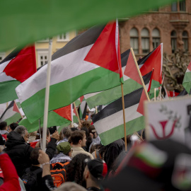 Protestas en Malmo en contra de la participación de Israel en Eurovisión