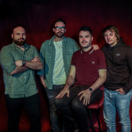 El grupo Supersubmarina en el Teatro Pavón, a 4 de abril de 2024, en Madrid