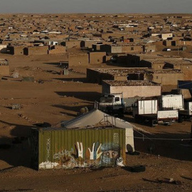 Campo de refugiados de saharauis en Tinduf, al sur de Argelia. / REUTERS / ZOHRA