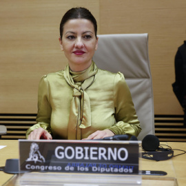 La ministra de Juventud e Infancia, Sira Rego, comparece en el Congreso de los Diputados, a 24 de enero de 2024.