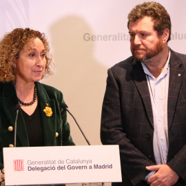 La consellera de Territori, Ester Capella, aquest dimecres a Madrid