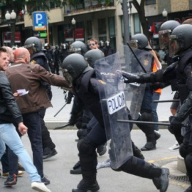 Cargas policiales durante el 1-O