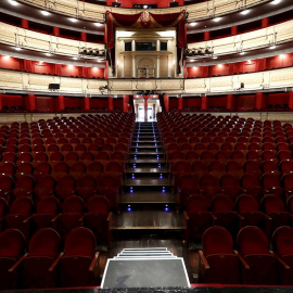 Vista del interior del Teatro Real el pasado 2 de junio de 2020 cuando reabrió sus puertas tras la el cierre por el coronavirus.