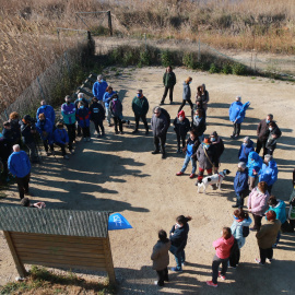 L'activitat impulsada per SEO BirdLife, PICampall i la Plataforma en Defensa de l'Ebre ha reunit una quarantena de persones.