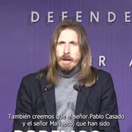 Pablo Fernández (Unidas Podemos): "A la ultraderecha se le hace frente ampliando derechos"