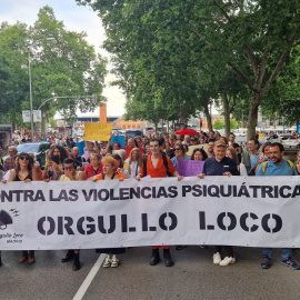 Manifestación del Orgullo Loco en Madrid en 2023.