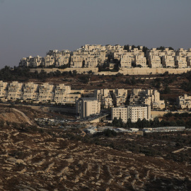 Asentamiento israelí de Har Homa en la Cisjordania ocupada en una imagen de este 27 de octubre de 2021.