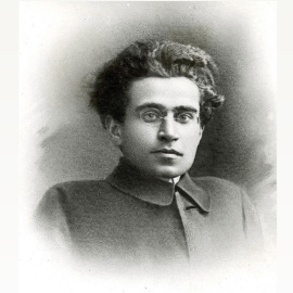 Retrato de Gramsci