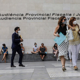 Imagen de archivo de los juzgados de la Ciudad de la Justicia de València, a 3/7/2020.- Rober Solsona / Europa Press.