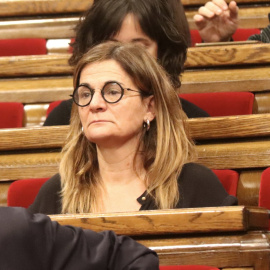 24/01/2024 - La fins ara diputada de Junts al Parlament Cristina Casol.