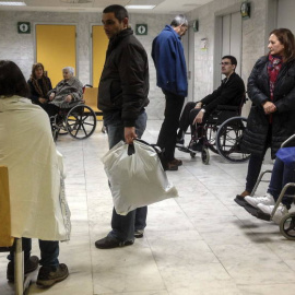 Imagen de archivo de la sala de espera de Urgencias en un hospital.