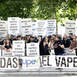 concentración vapeo