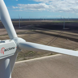 Parque eólico de Acciona en Texas (EEUU).