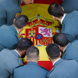 11 de febrero de 2024. La viuda de uno de los guardias civiles rechaza la medalla de Interior