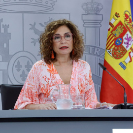 La portavoz del Gobierno, María Jesús Montero.