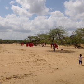 Imagen del pueblo de la Guajira colombiana