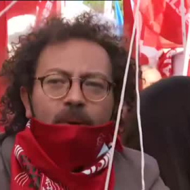 Gran marcha en Italia contra el fascismo