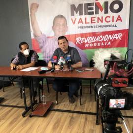 Guillermo Valencia, candidato del PRI a la presidencia municipal de Morelia