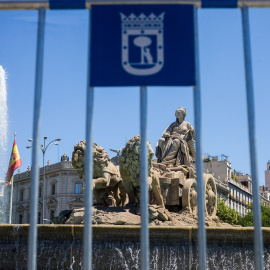 Imagen de archivo de la fuente de Cibeles, en Madrid. - EUROPA PRESS