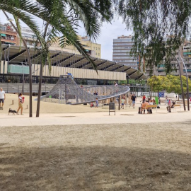 Remodelació de la plaça del Canòdrom de Barcelona.