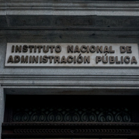 Exterior del Instituto Nacional de Administración Pública, 16 de septiembre de 2023, en Madrid (España).