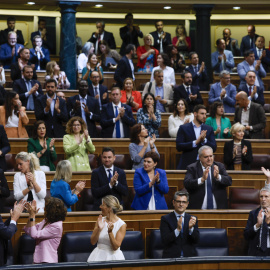 El Congreso ha aprobado este jueves, con 177 votos a favor y 172 en contra, la proposición de ley de amnistía para la normalización institucional, política y social en Catalunya, una iniciativa pactada por el PSOE con Junts y ERC