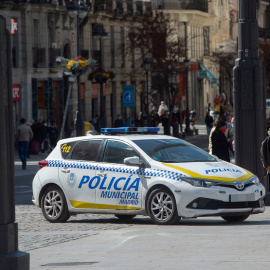 Imagen de archivo de un coche de la Policía Municipal de Madrid.