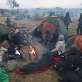 Frío y muerte en la frontera entre Bielorrusia y Polonia