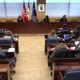 Tensión en la Asamblea de Madrid cuando Carmen López, de Marea de Residencias, recordaba al Gobierno de Ayuso  su gestión