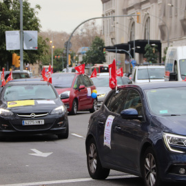 25/02/2022 - Mobiització dels treballadors de Correus a Barcelona.