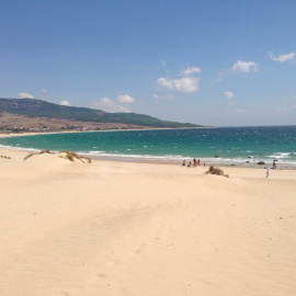 Playa de Bolonia, en Cádiz, considerada la segunda mejor de España.