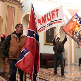 Simpatizantes de Trump en el asalto al Capitolio