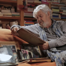 Xosé Manuel Beiras en un momento del documental.